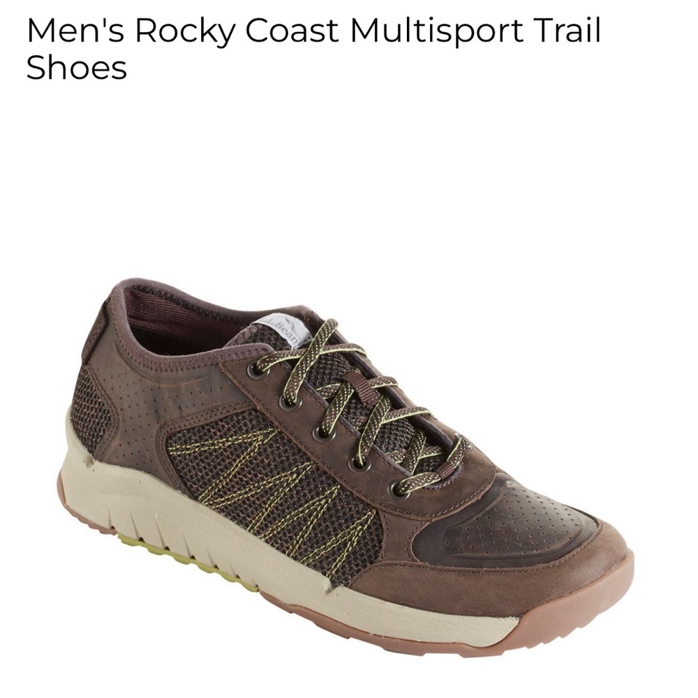 NWOT Men’s L.L. Bean sz 7.5 Men's Rocky Coast Multisport Trail Shoes